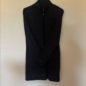 Cynthia Rowley Charcoal Textured Jacket